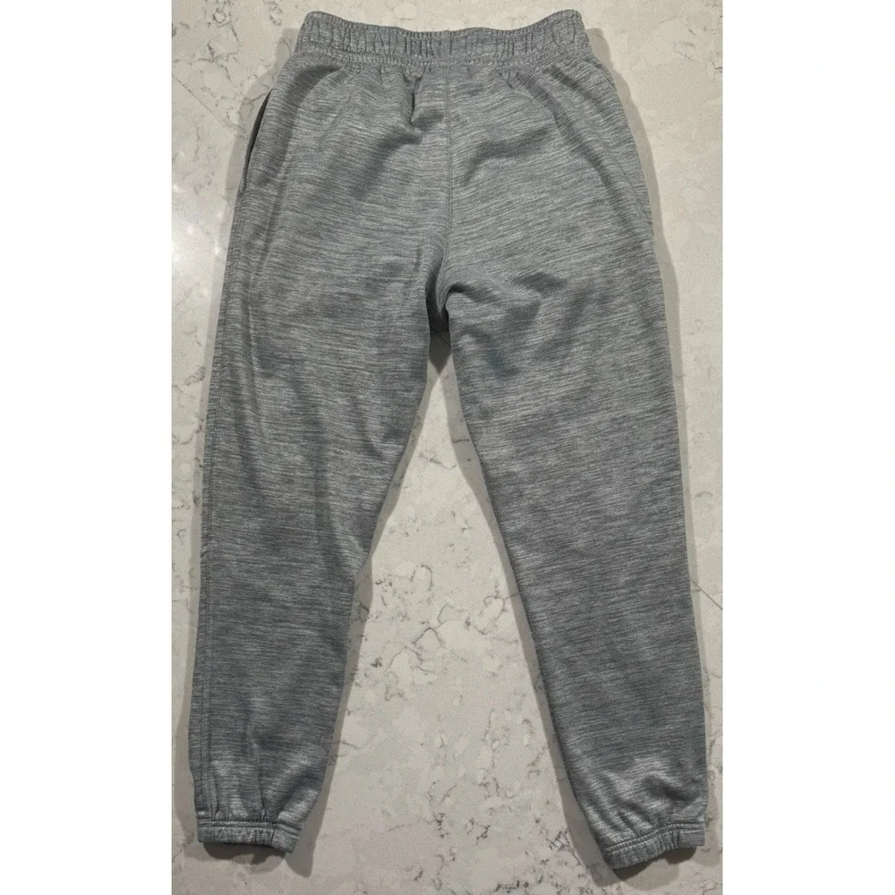 Nike Joggers Sweatpants Youth Large Gray Therma-Fit Athleisure Lounge Casual